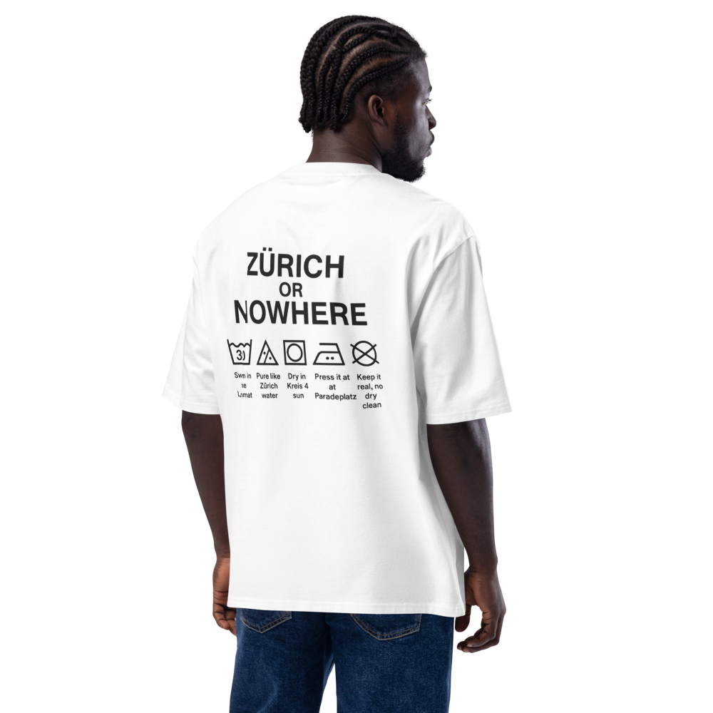 Zürich or Nowhere Care Label T-Shirt