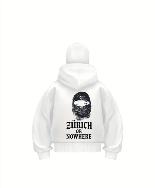 ZON Streetwear Kappuzenpullover mit Windschutzmaske