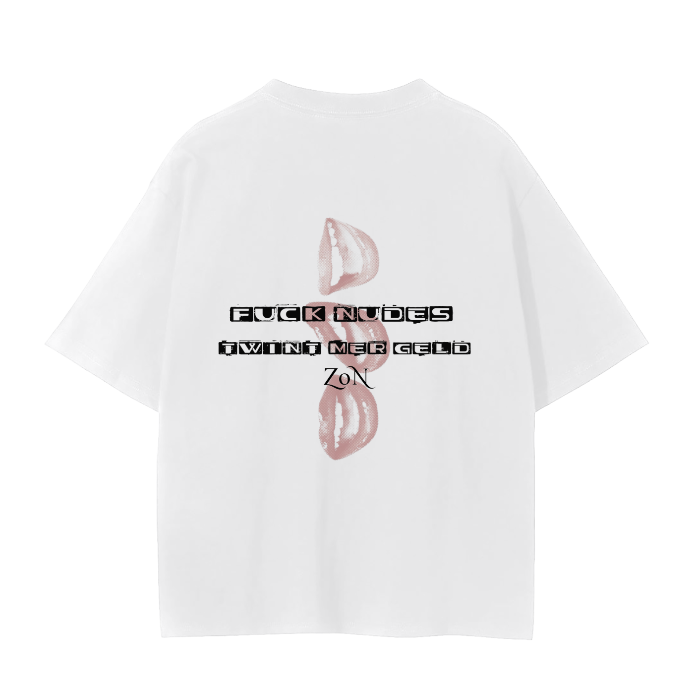 F N*des twint mer geld - Streetwear T-Shirt