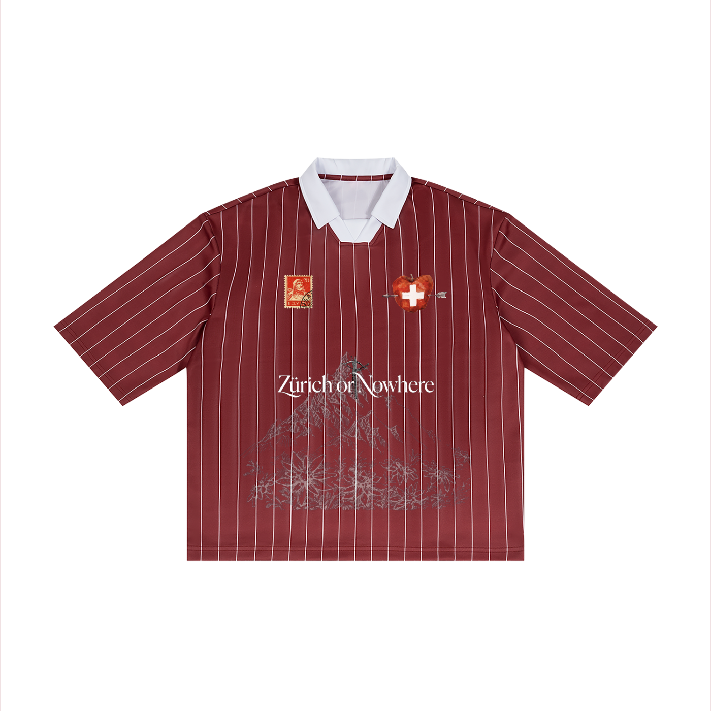 Schweizer Trikot WM 2026 - Unisex Collared Soccer Jersey