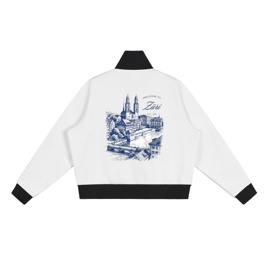 Zürcherine Cropped Track Jacket