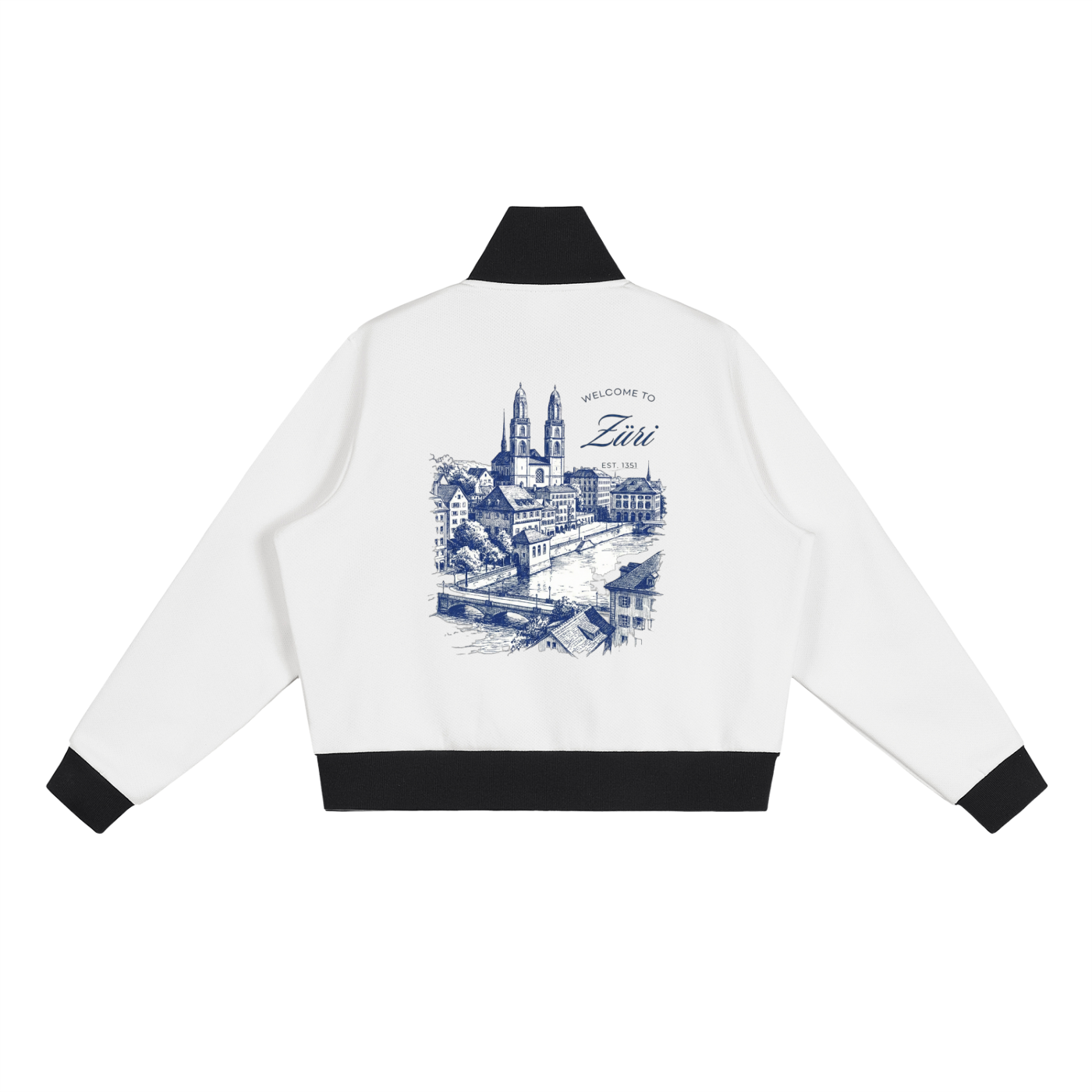 Zürcherine Cropped Track Jacket