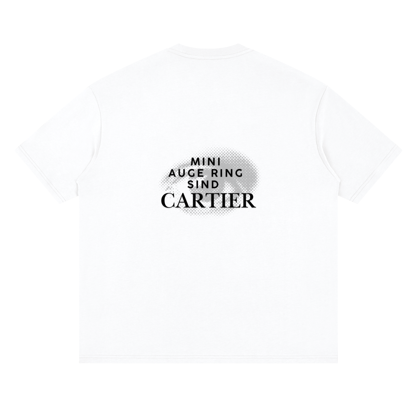 Mini Augering sind Cartier - Streetwear T-Shirt