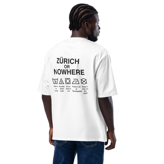 Zürich or Nowhere Care Label T-Shirt