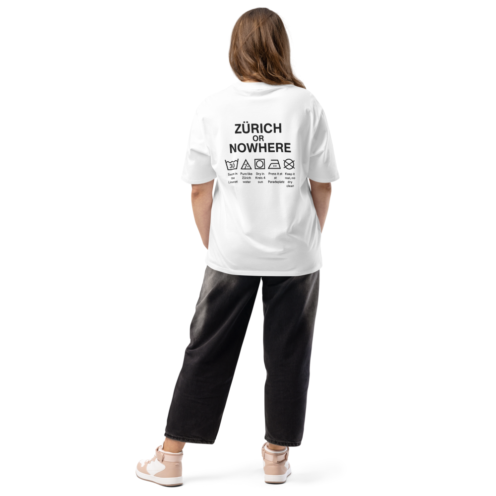 Zürich or Nowhere Care Label T-Shirt