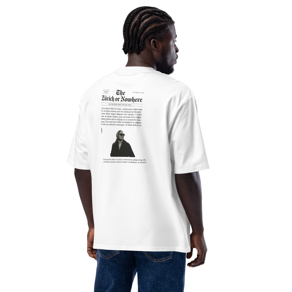 Zürich or Nowhere – Newspaper Edition Tee