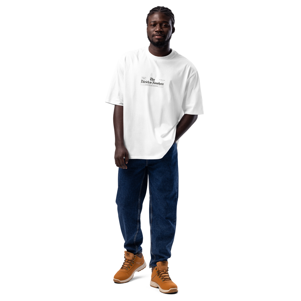 Zürich or Nowhere – Newspaper Edition Tee