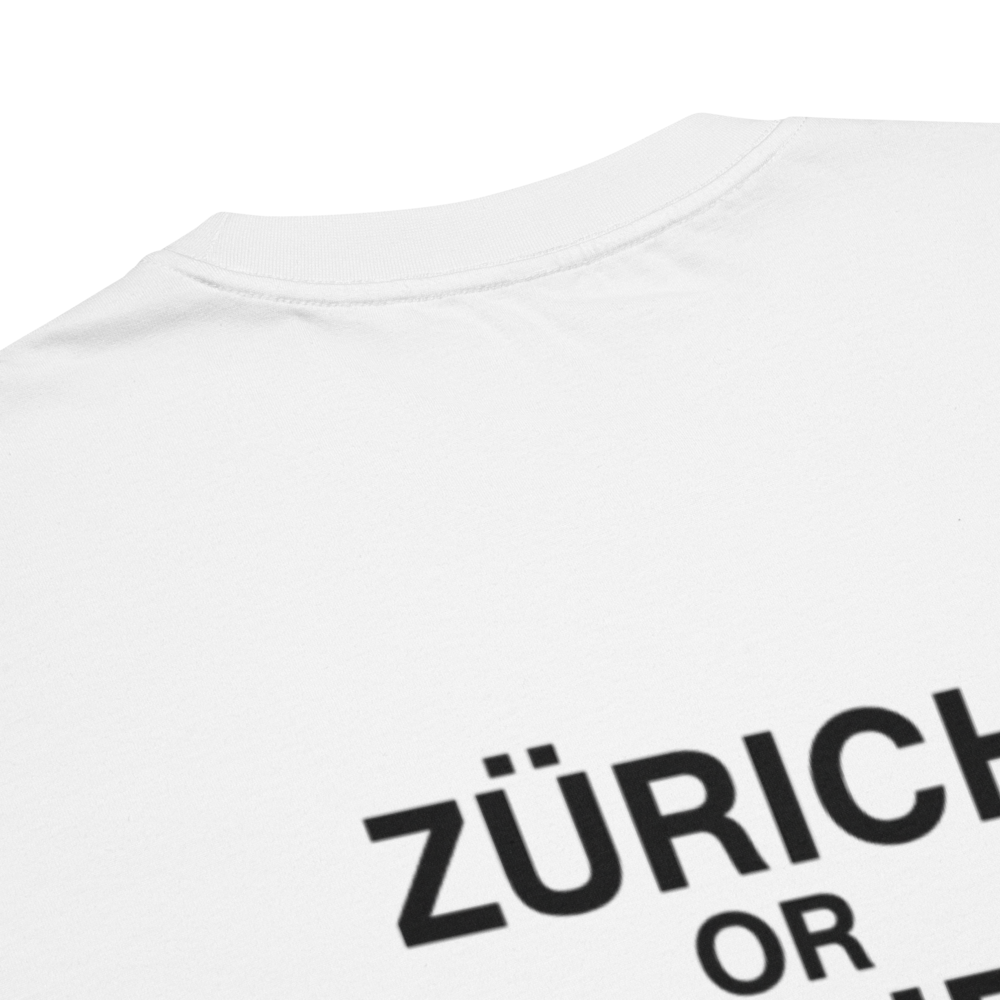 Zürich or Nowhere Care Label T-Shirt
