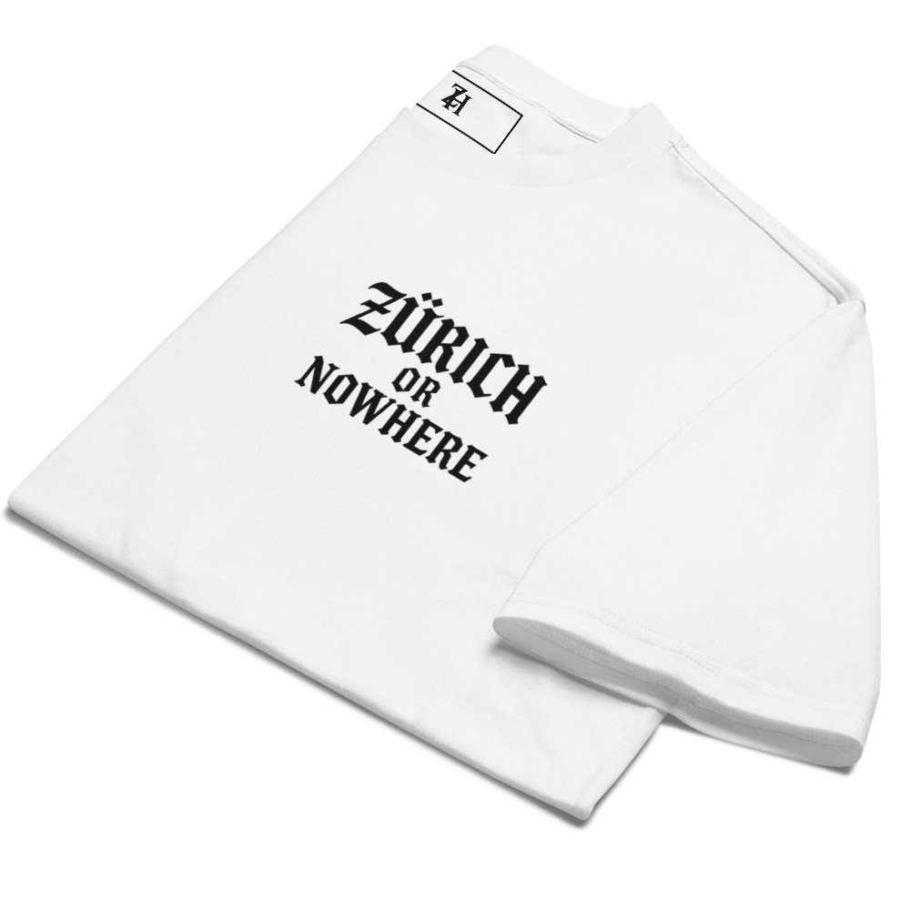 Zürich or Nowhere Care Label T-Shirt
